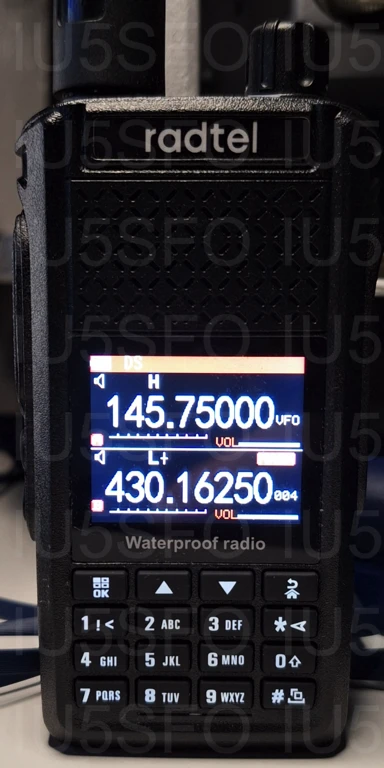 IU5SFO - Radio portatile Radtel RT-630